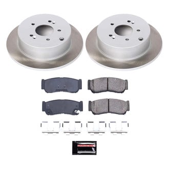 PowerStop® - Semi Coated Front Disc Brake Kit
