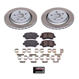 PowerStop® - Semi Coated Rear Disc Brake Kit