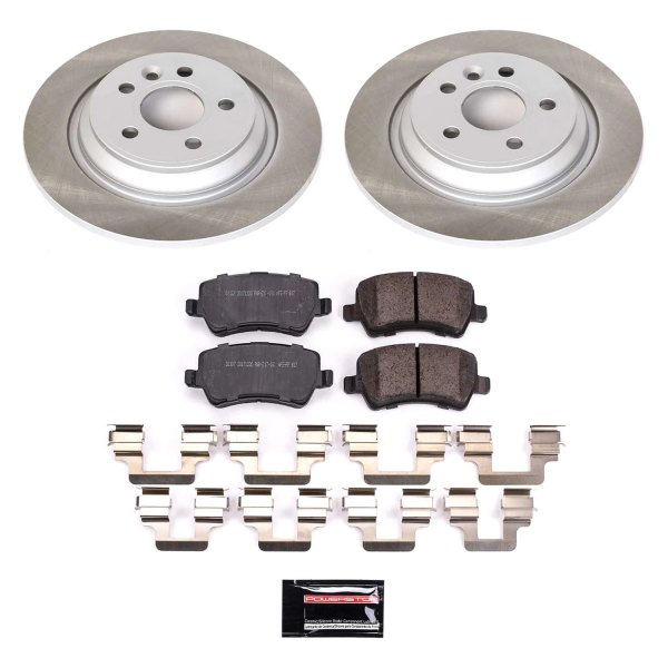  PowerStop® - Semi Coated Rear Disc Brake Kit