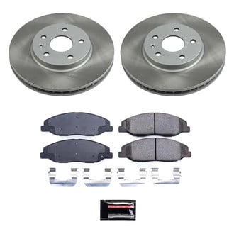 PowerStop® - Semi Coated Front Disc Brake Kit
