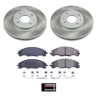 PowerStop® - Semi Coated Front Disc Brake Kit