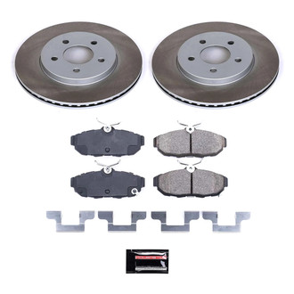 PowerStop® - Semi Coated Rear Disc Brake Kit