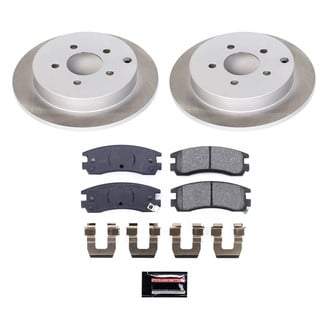PowerStop® - Semi Coated Rear Disc Brake Kit