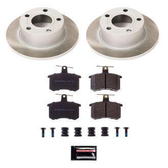 PowerStop® - Semi Coated Rear Disc Brake Kit