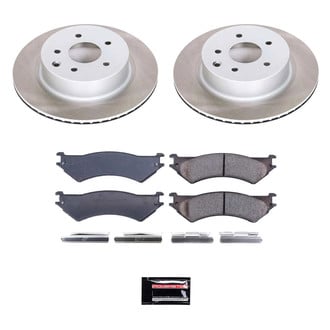 PowerStop® - Semi Coated Rear Disc Brake Kit