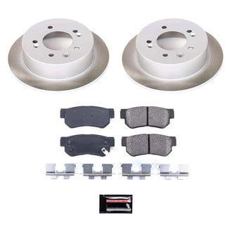 PowerStop® - Semi Coated Rear Disc Brake Kit