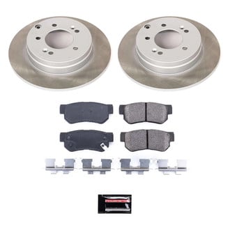 PowerStop® - Semi Coated Rear Disc Brake Kit