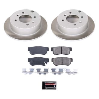 PowerStop® - Semi Coated Rear Disc Brake Kit