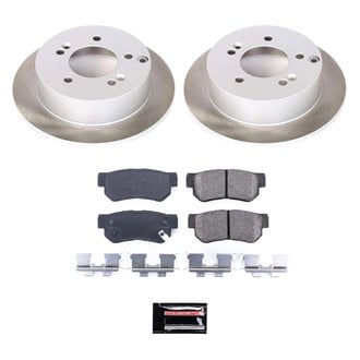 PowerStop® - Semi Coated Rear Disc Brake Kit