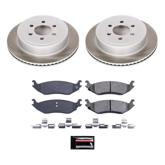 PowerStop® - Semi Coated Rear Disc Brake Kit