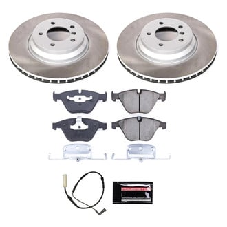 PowerStop® - Semi Coated Front Disc Brake Kit