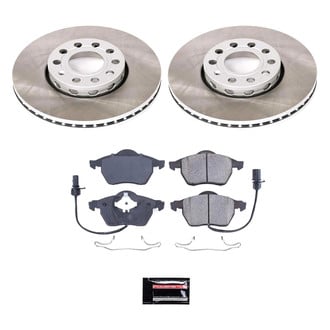 PowerStop® - Semi Coated Front Disc Brake Kit