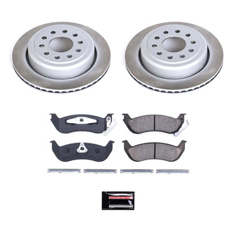 PowerStop® - Semi Coated Rear Disc Brake Kit