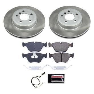 PowerStop® - Semi Coated Front Disc Brake Kit