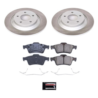 PowerStop® - Semi Coated Rear Disc Brake Kit