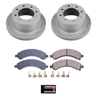 PowerStop® - Semi Coated Rear Disc Brake Kit