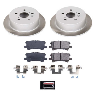 PowerStop® - Semi Coated Rear Disc Brake Kit