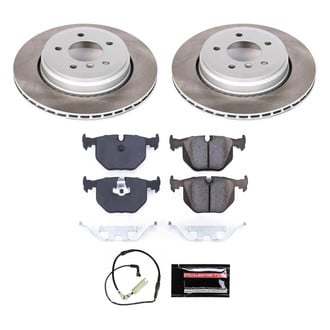 PowerStop® - Semi Coated Rear Disc Brake Kit