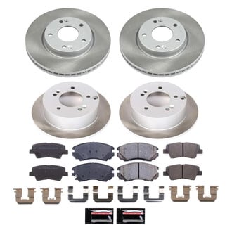 PowerStop® - Semi Coated Disc Brake Kit