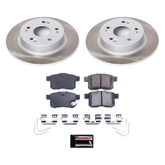 PowerStop® - Semi Coated Rear Disc Brake Kit