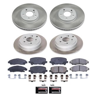 PowerStop® - Semi Coated Disc Brake Kit