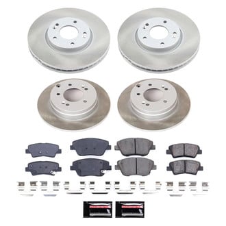 PowerStop® - Semi Coated Disc Brake Kit