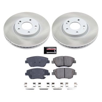 PowerStop® - Semi Coated Front Disc Brake Kit