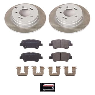 PowerStop® - Semi Coated Rear Disc Brake Kit