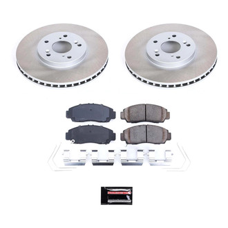 PowerStop® - Semi Coated Front Disc Brake Kit