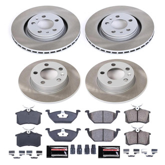PowerStop® - Semi Coated Disc Brake Kit