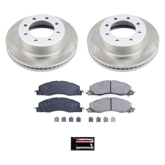PowerStop® - Semi Coated Front Disc Brake Kit