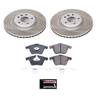 PowerStop® - Semi Coated Front Disc Brake Kit