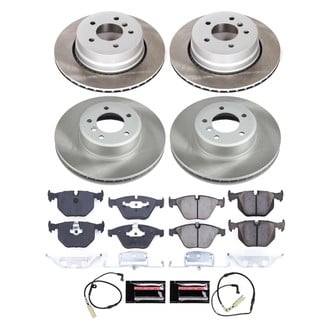 PowerStop® - Semi Coated Front and Rear Disc Brake Kit