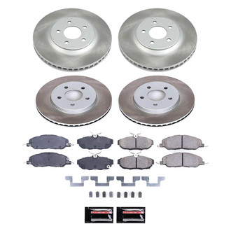 PowerStop® - Semi Coated Disc Brake Kit