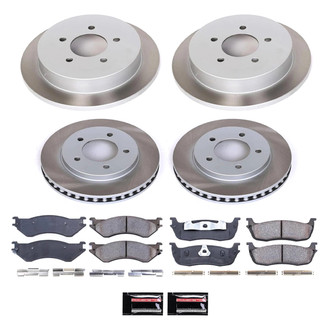 PowerStop® - Semi Coated Disc Brake Kit