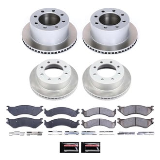 PowerStop® - Semi Coated Front and Rear Disc Brake Kit