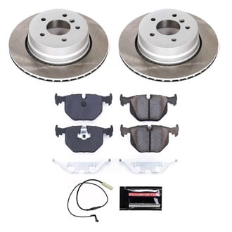 PowerStop® - Semi Coated Rear Disc Brake Kit