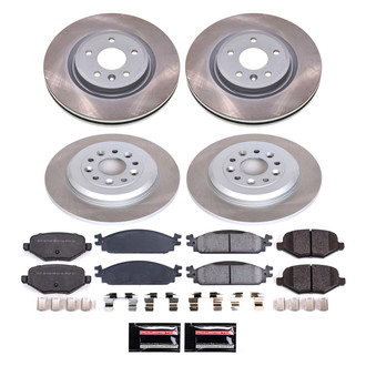 PowerStop® - Semi Coated Disc Brake Kit