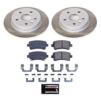 PowerStop® - Semi Coated Rear Disc Brake Kit