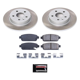PowerStop® - Semi Coated Rear Disc Brake Kit