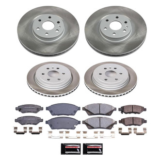 PowerStop® - Semi Coated Disc Brake Kit