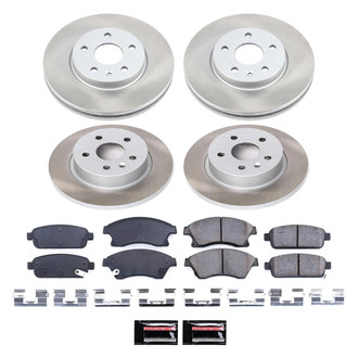 PowerStop® - Semi Coated Disc Brake Kit