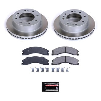 PowerStop® - Semi Coated Front Disc Brake Kit