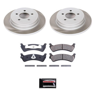 PowerStop® - Semi Coated Rear Disc Brake Kit