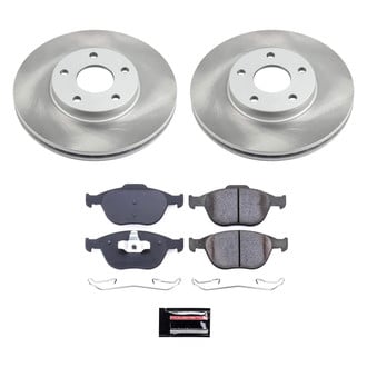 PowerStop® - Semi Coated Front Disc Brake Kit