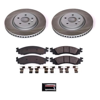 PowerStop® - Semi Coated Front Disc Brake Kit