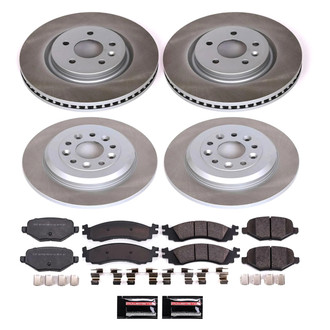PowerStop® - Semi Coated Disc Brake Kit