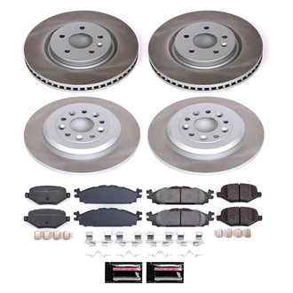 PowerStop® - Semi Coated Disc Brake Kit