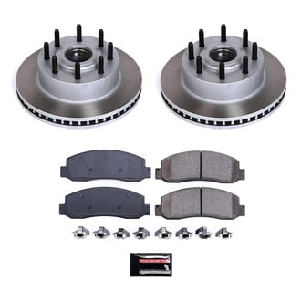 PowerStop® - Semi Coated Front Disc Brake Kit