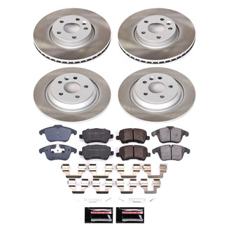 PowerStop® - Semi Coated Disc Brake Kit